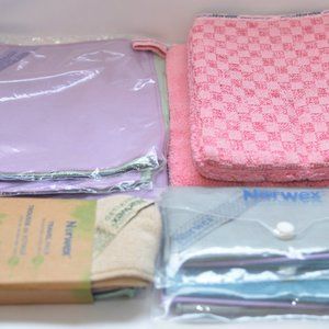 Various Norwex MakeBody Cloth Scrubbing Mitts Pkg